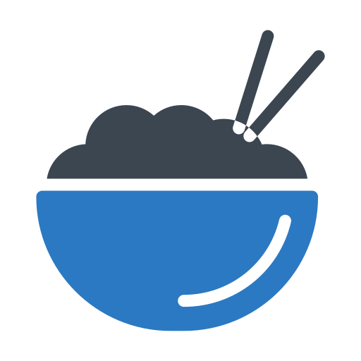 miska ryżu Generic Blue ikona