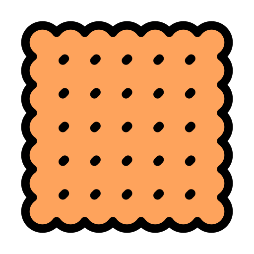 ビスケット Generic Outline Color icon