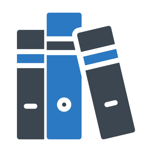 바인더 Generic Blue icon