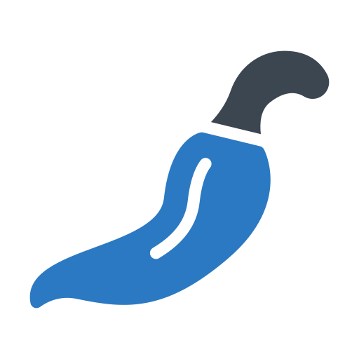 Chili pepper Generic Blue icon