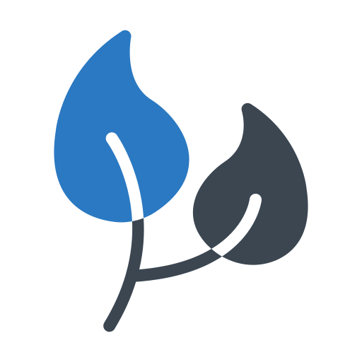 이파리 Generic Blue icon