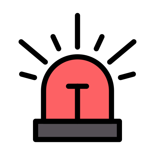 アラート Generic Outline Color icon