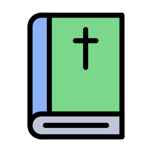 livre biblique Generic Outline Color Icône