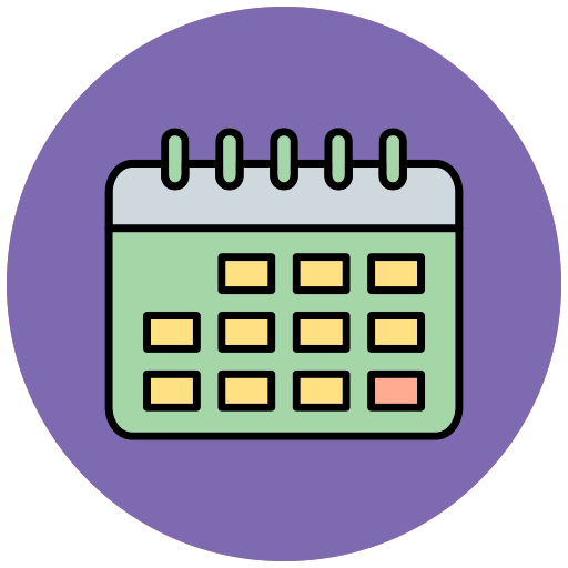 kalender Generic Outline Color icon