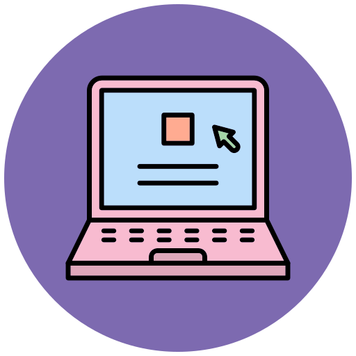 Laptop Generic Outline Color icon