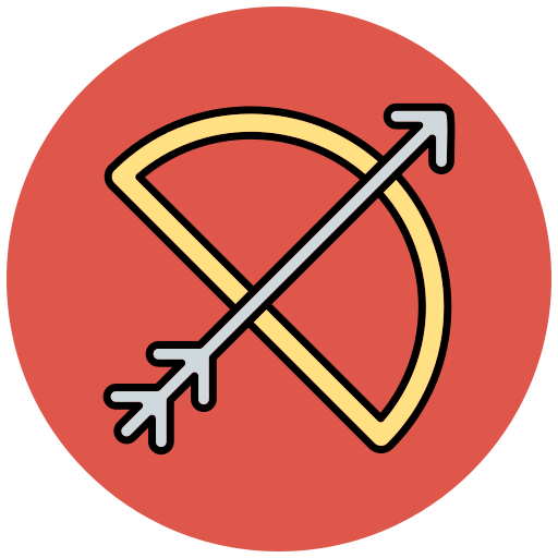 양궁 Generic Outline Color icon