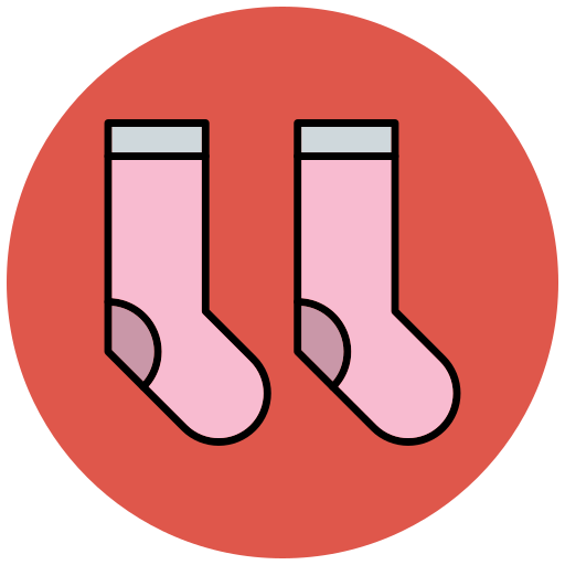 calcetines Generic Outline Color icono