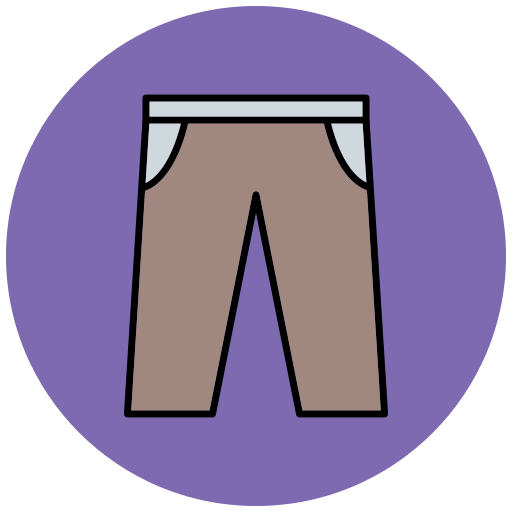 Trousers Generic Outline Color icon