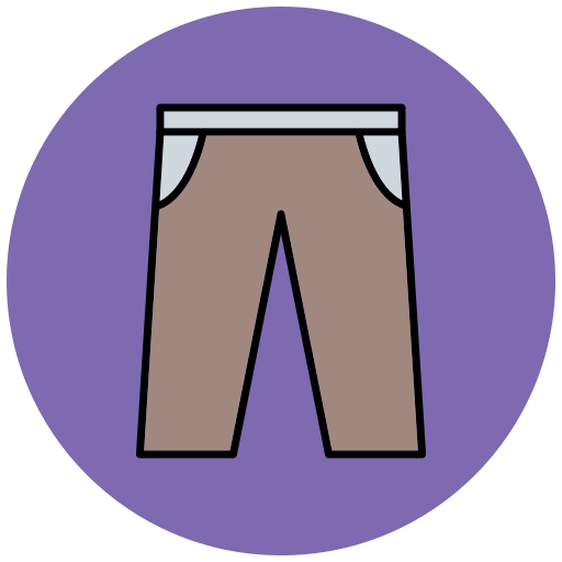 pantaloni Generic Outline Color icona