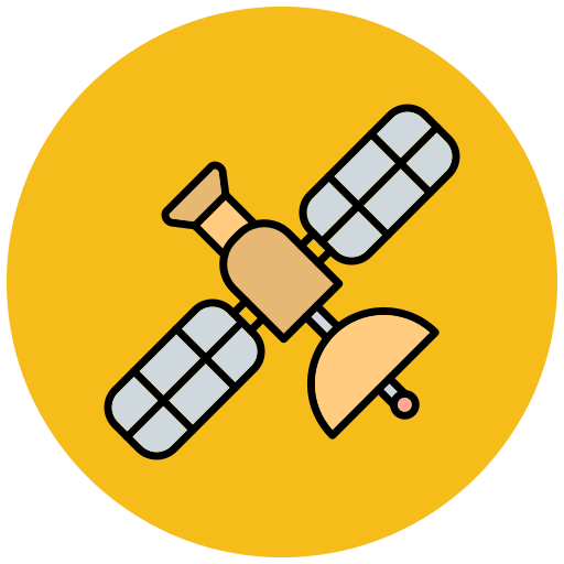 satélite Generic Outline Color icono