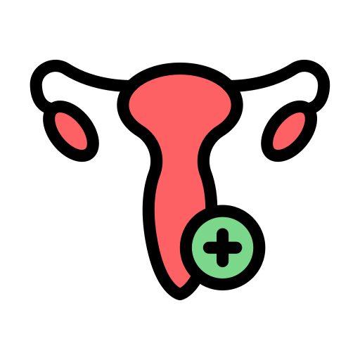 Fallopian tubes Generic Outline Color icon