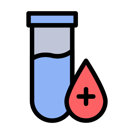 teste de sangue Generic Outline Color Ícone