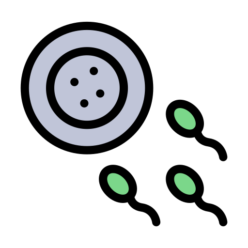 Sperms Generic Outline Color icon