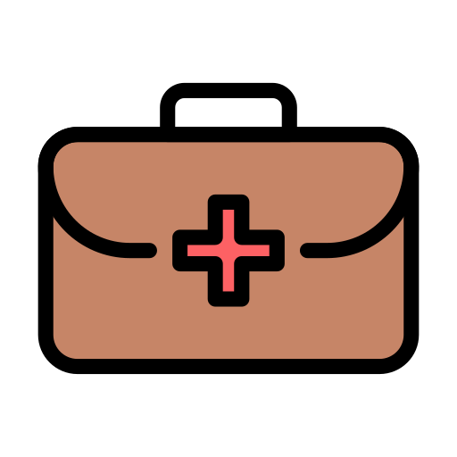 First aid kit Generic Outline Color icon