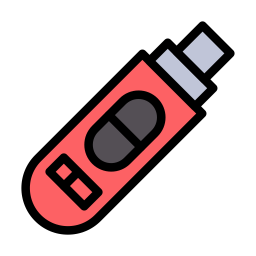 Pregnancy Test Generic Outline Color icon