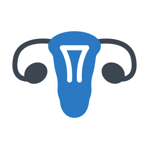 sistema reproductivo Generic Blue icono