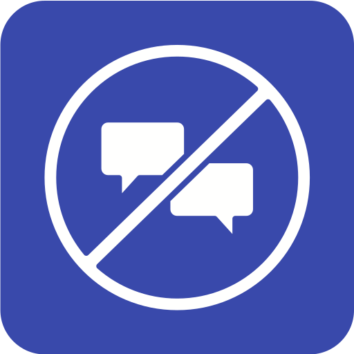 No chat Generic Mixed icon