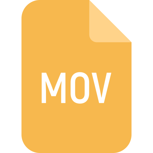 mov 파일 Generic Flat icon