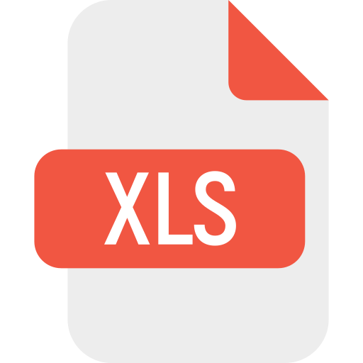 xlsファイル Generic Flat icon