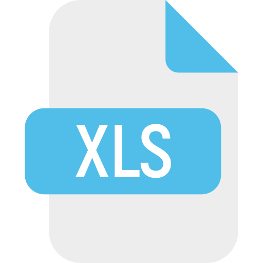 xlsファイル Generic Flat icon