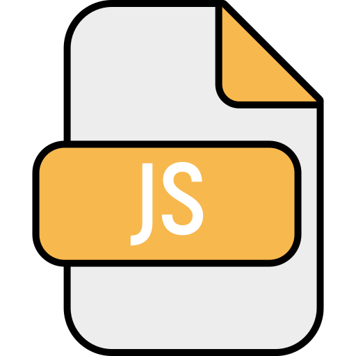 js 파일 Generic Outline Color icon
