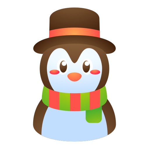 pinguïn Generic Flat icoon
