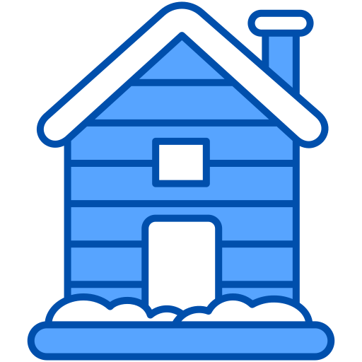 Cabin Generic Blue icon