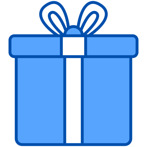 Gift Generic Blue icon