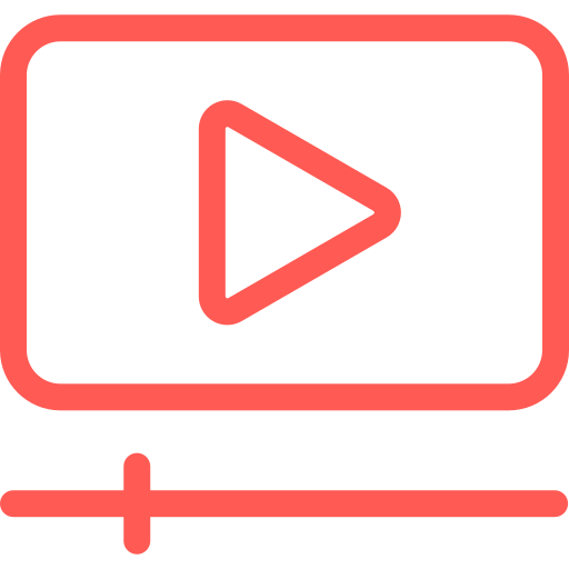 videoplayer Generic Simple Colors icon