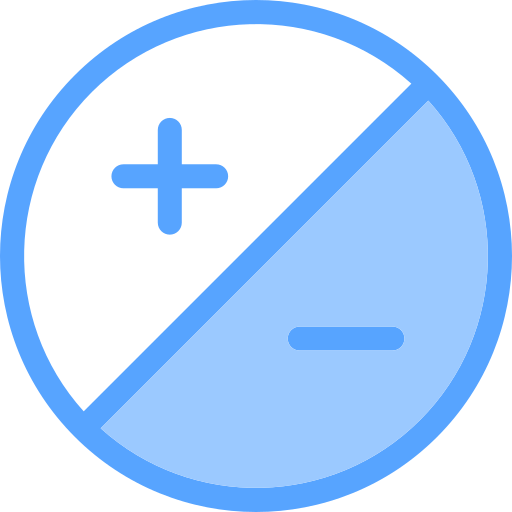 contraste Generic Blue icono