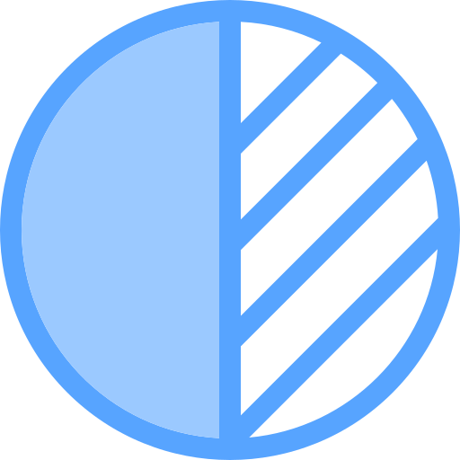 brillo y contraste Generic Blue icono