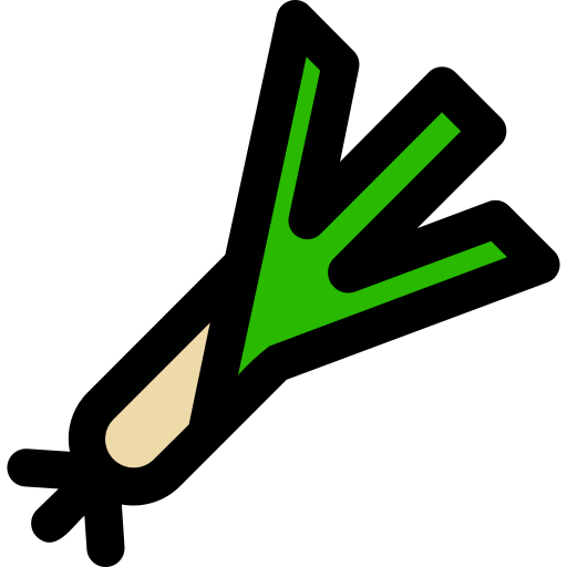 Leek Generic color lineal-color icon