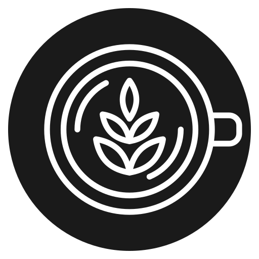 Кофе латте Generic Glyph иконка