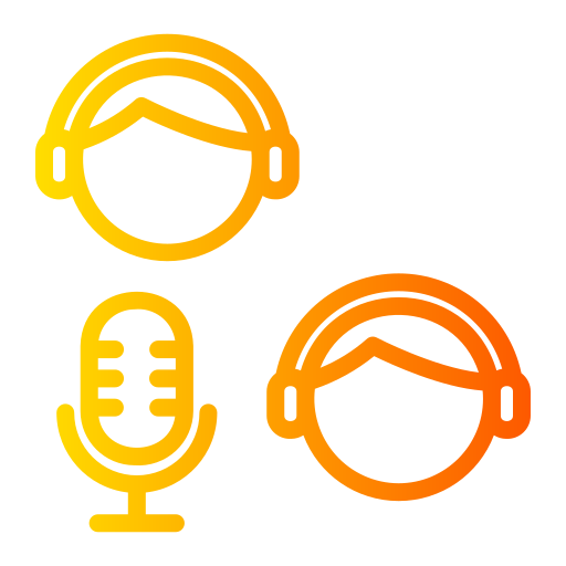podcast Generic Gradient ikona