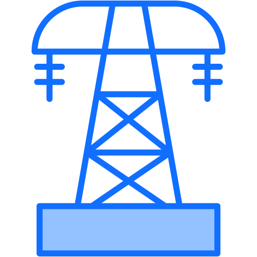 Электрическая башня Generic Blue иконка