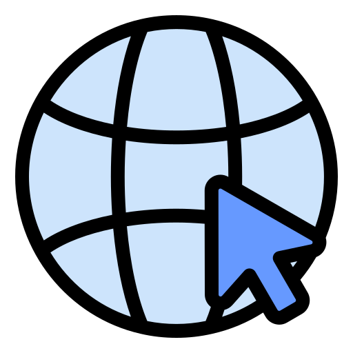 인터넷 Generic Outline Color icon