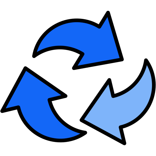Recyclable Generic Outline Color icon