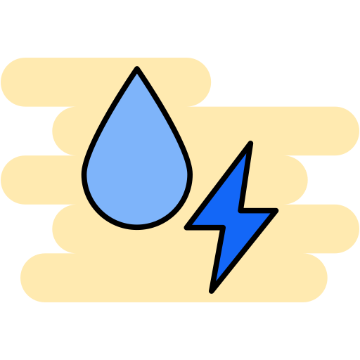 energia dell'acqua Generic Rounded Shapes icona