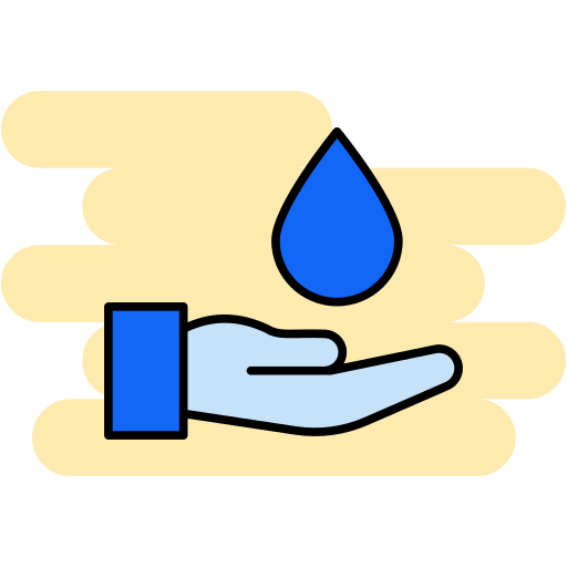 oszczędność wody Generic Rounded Shapes ikona