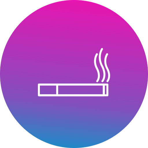 sigaret Generic Flat Gradient icoon