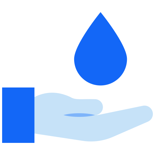 oszczędność wody Generic Flat ikona