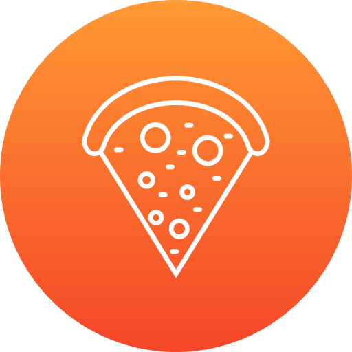 pizza punt Generic Flat Gradient icoon