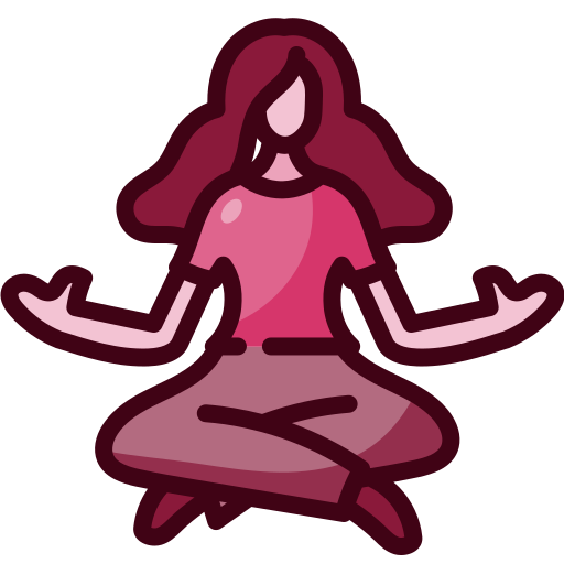 meditación Generic Outline Color icono