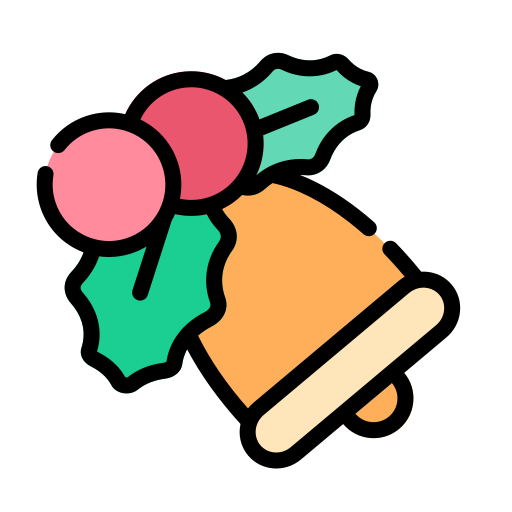 クリスマスベル Generic Outline Color icon