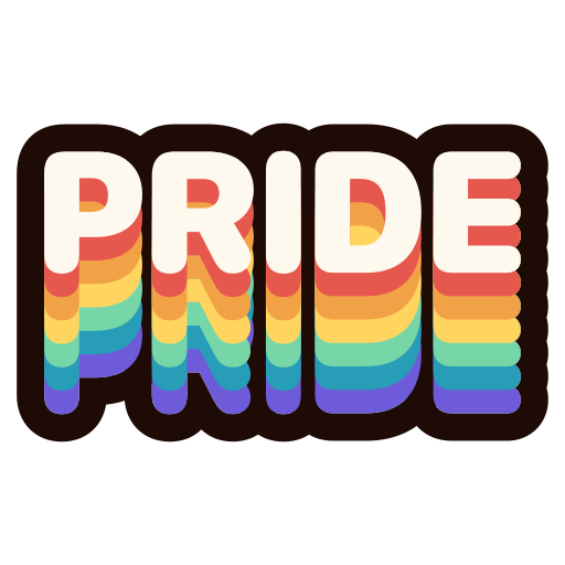 Pride Generic Outline Color icon