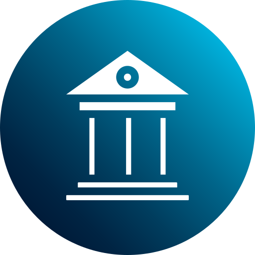 bank Generic Flat Gradient icon