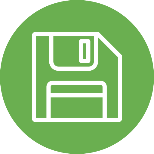 Floppy disc Generic Flat icon