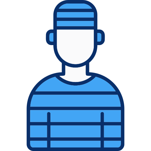 Prisoner Generic Blue icon