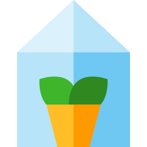 invernadero Basic Straight Flat icono