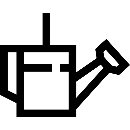konewka Basic Straight Lineal ikona